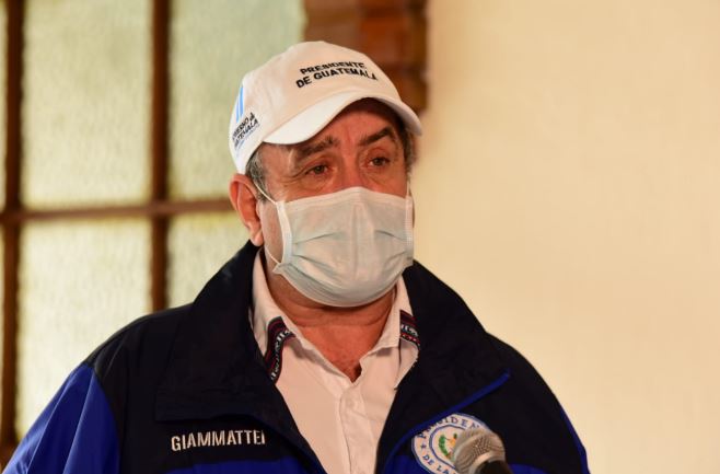 Alejandro Giammattei confirmó que los casos de Coronavirus en Guatemala ahora suman 32. (Foto: SCSP)