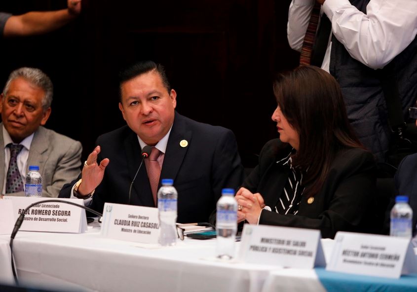 El ministro de Desarrollo Social, Raúl Romero, brindó una entrevista exclusiva a CRN Noticias, donde explicó detalles de los programas sociales a su cargo. (Foto: Gobierno de Guatemala)