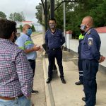 Los representantes del transporte de Cobán se reunieron con las autoridades municipales, para preparar el regreso del servicio. (Foto: Eduardo Sam)