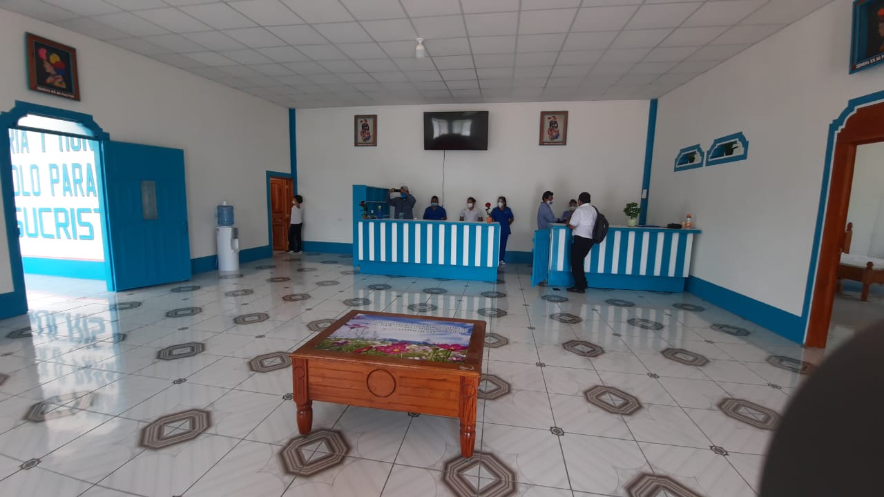 La clínica de Cuyotenango, Suchitepéquez, fue inaugurada este viernes por las autoridades municipales. (Foto: Cristian Soto)