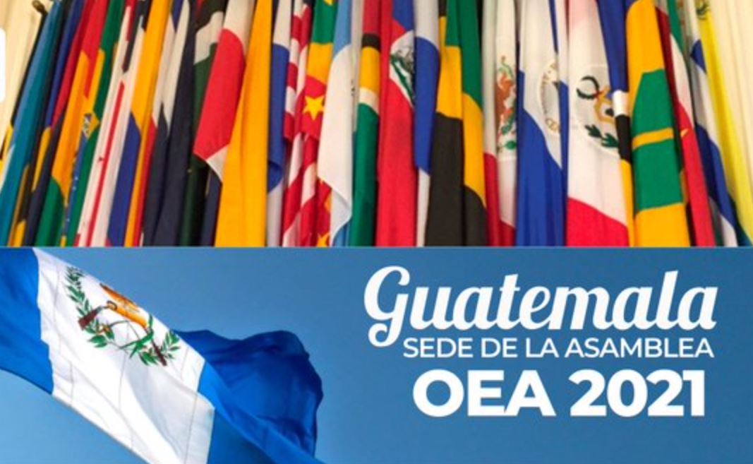 La OEA realizará su asamblea general en Guatemala el próximo año. (Foto: Twitter)