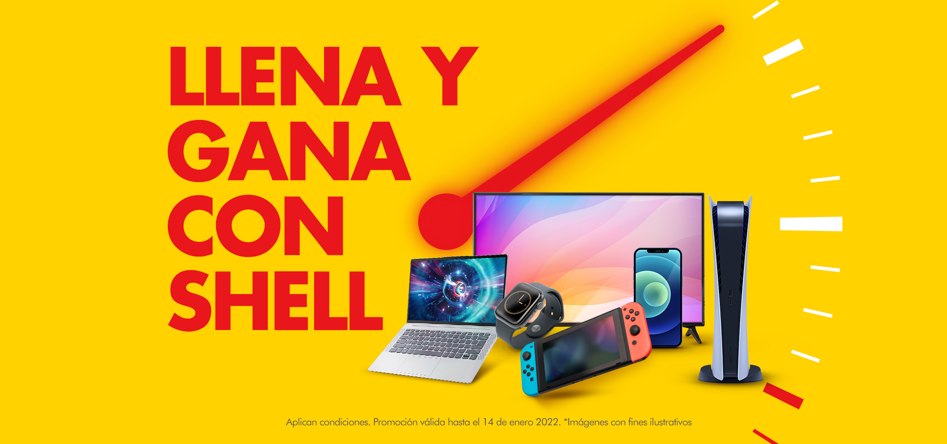 Llega la revolución tecnológica con la promoción "Llena y Gana con Shell"