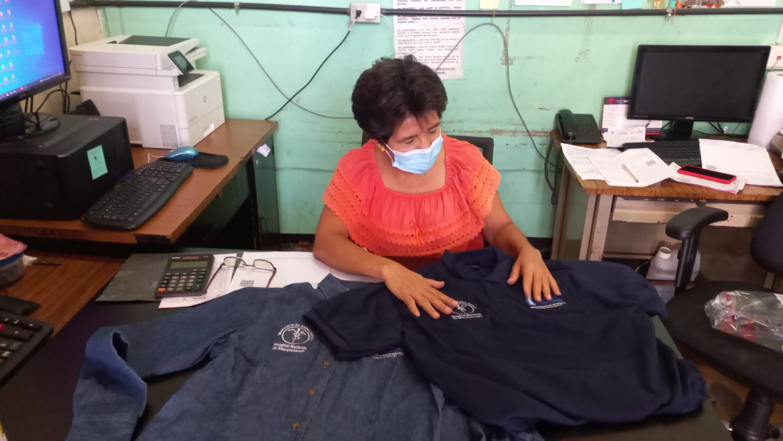 Mazatenango: Hospital devuelve uniformes tras denuncia de Sindicato