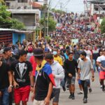 Miles de migrantes amenazan con nueva caravana en Tapachula, México