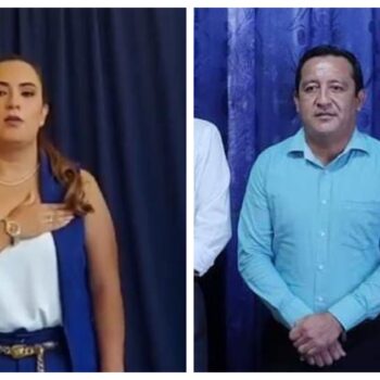 Marta Julissa Bolaños Escobar, de 31 años, tomó posesión la mañana de este viernes en el despacho de gobernación departamental de Retalhuleu.