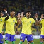 Brasil se ha convertido en la selección con más partidos en fases finales mundialistas de la historia, al haber disputado ante Corea del Sur su encuentro número 113.