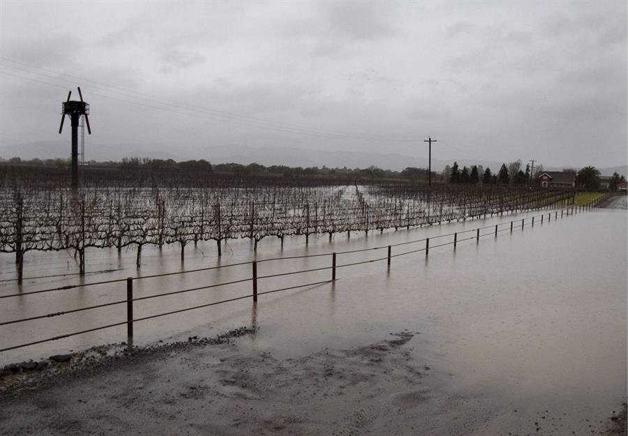 A new storm threatens more rain and snow to a California under water