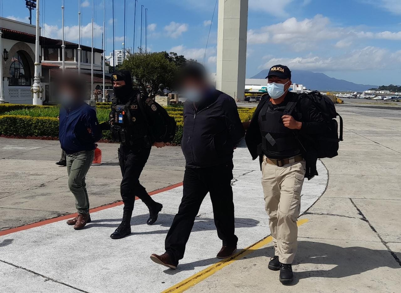 Cuatro guatemaltecos son extraditados a Estados Unidos por trata de personas