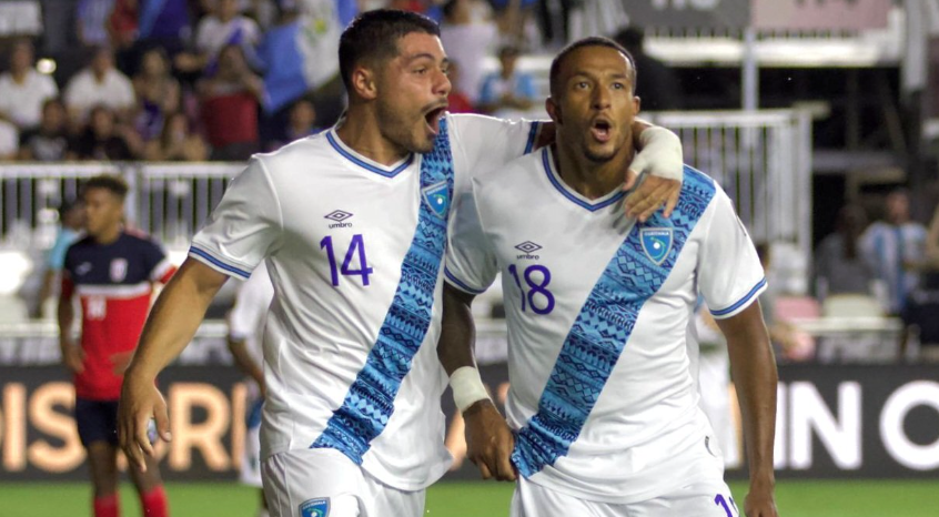 El delantero de la Selección Nacional, Darwin Lom, anotador del gol que le dio el triunfo a Guatemala sobre Cuba en el debut de la Copa Oro, habló después del juego.