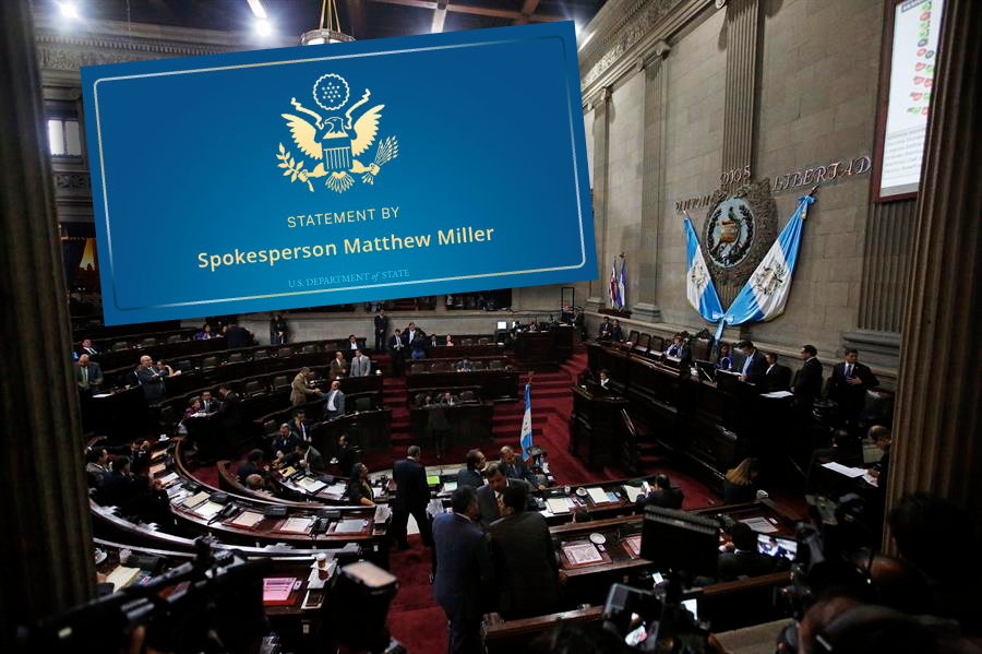 El Gobierno de Estados Unidos anunció este domingo restricciones de visa para congresistas y otros funcionarios guatemaltecos que "socavan" la democracia en el país. La medida se produce tras el allanamiento que realizó el Ministerio Público (MP) a la sede del Tribunal Supremo Electoral (TSE).