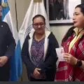 TSE entrega credenciales a nueva alcaldesa de San Andrés Villa Seca