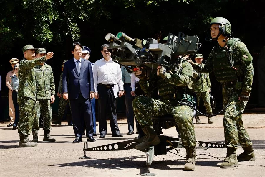 Taiwán desplegó a sus Fuerzas Armadas para “defender la libertad y la democracia” y “proteger” su soberanía frente a China.