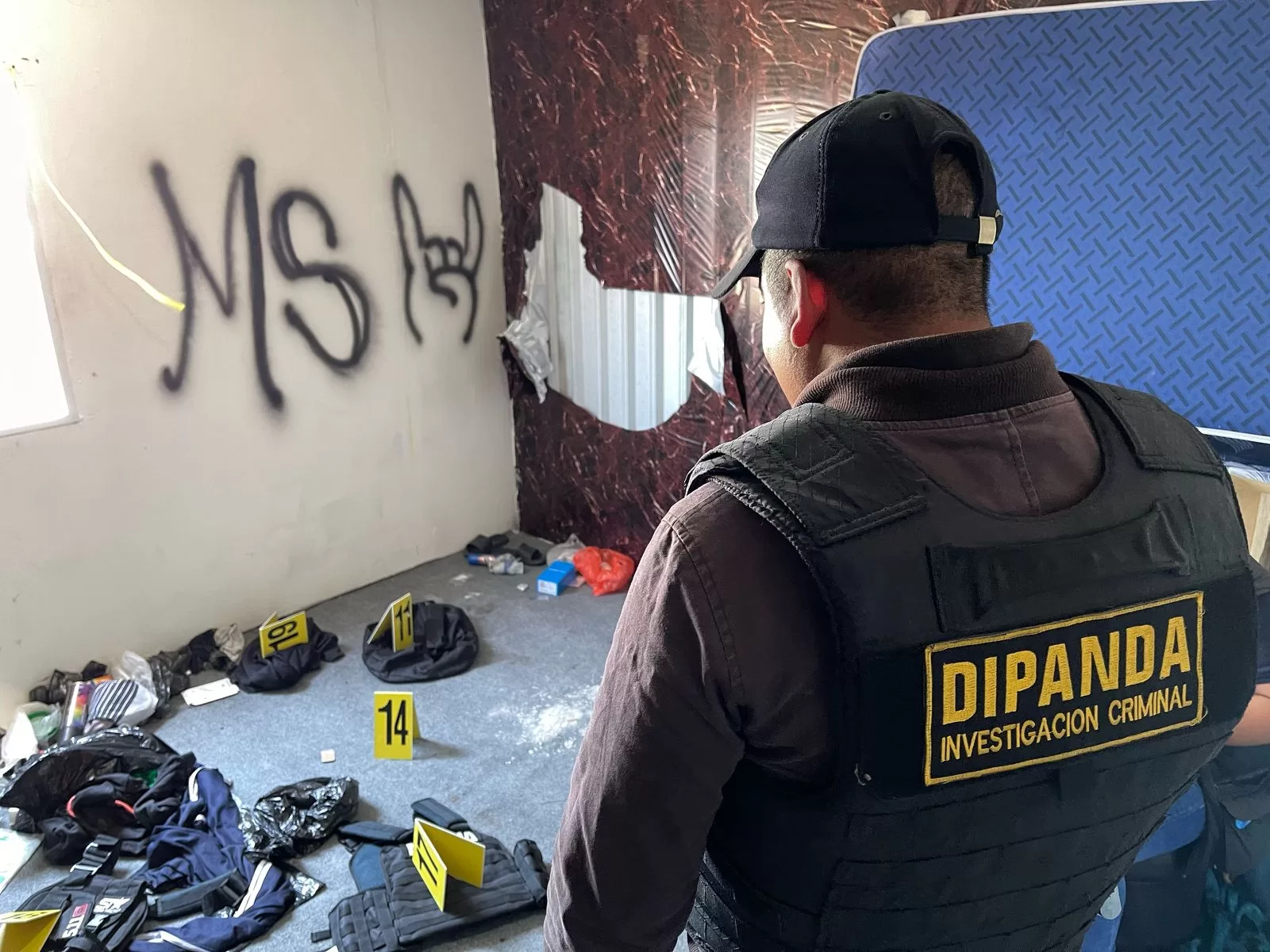 PNC captura a sicario de la mara Salvatrucha en operativo en Mixco