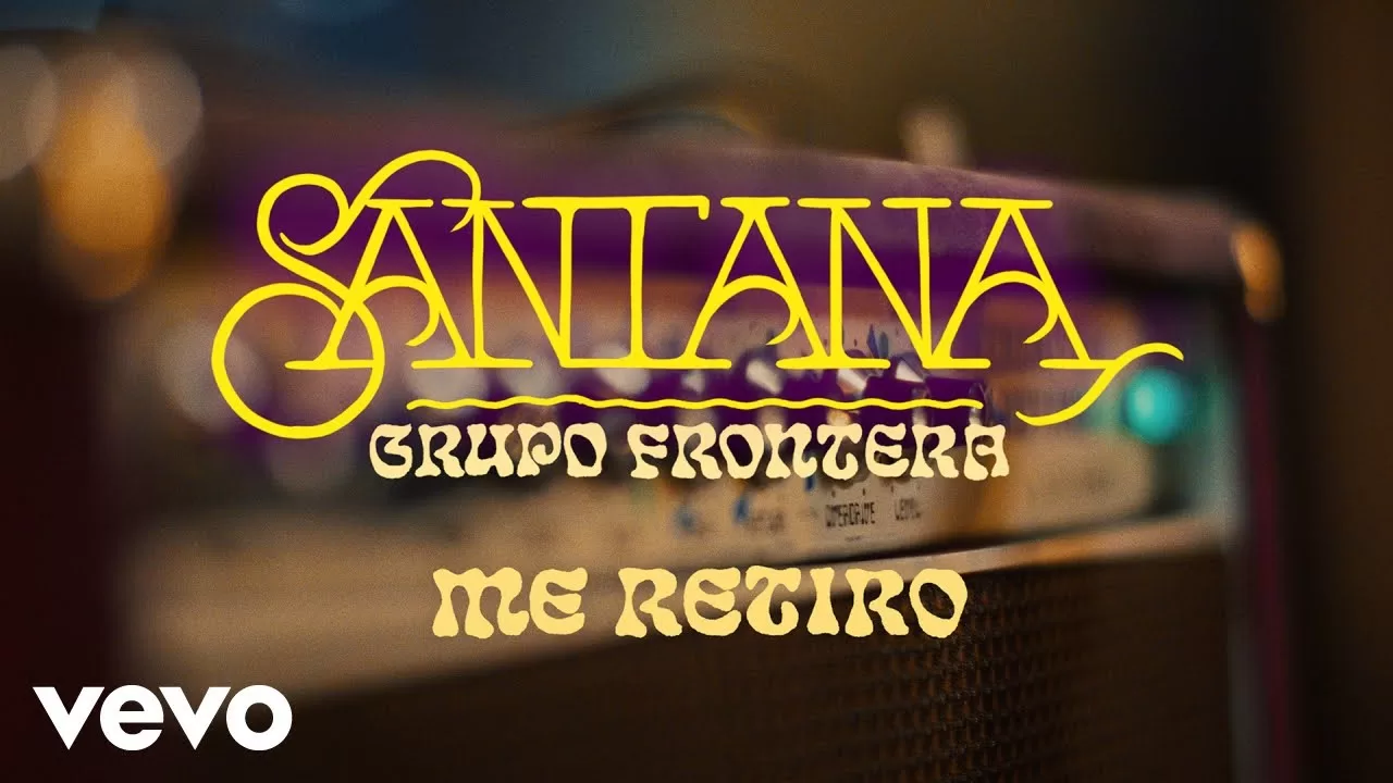 Carlos Santana y Grupo Frontera lanzan "Me Retiro", una fusión única de rock y norteño